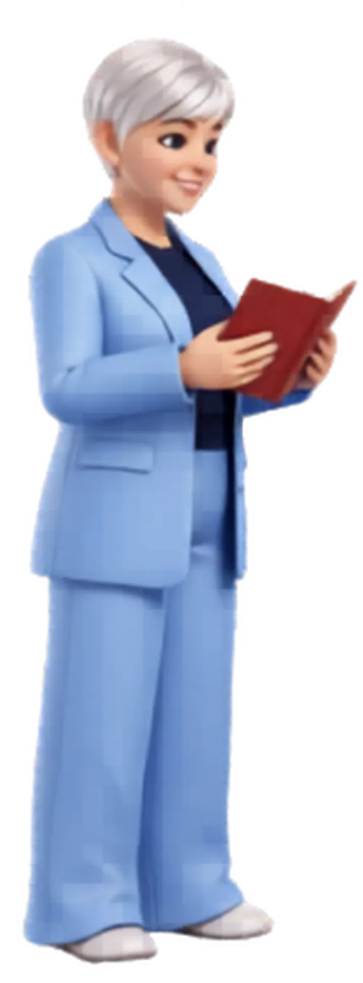 Illustrated portrait of Arlette Vonk