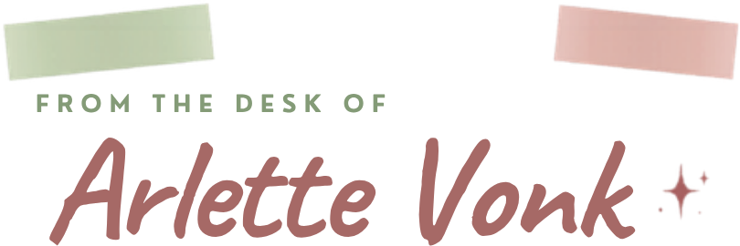 From the desk of Arlette Vonk